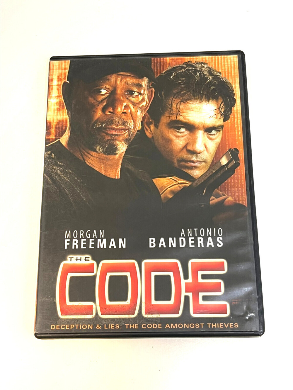 The Code DVD Morgan Freeman Antonio Banderas Crime Heist Thriller 2009